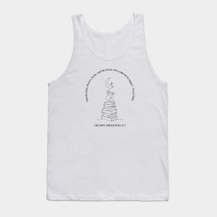 Who Could Not Be Happy? - Oscar Wilde Quote (Sketched) Tank Top